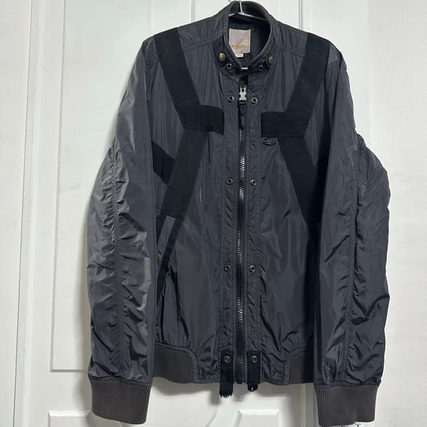 디젤 나일론 파라슈트 자켓