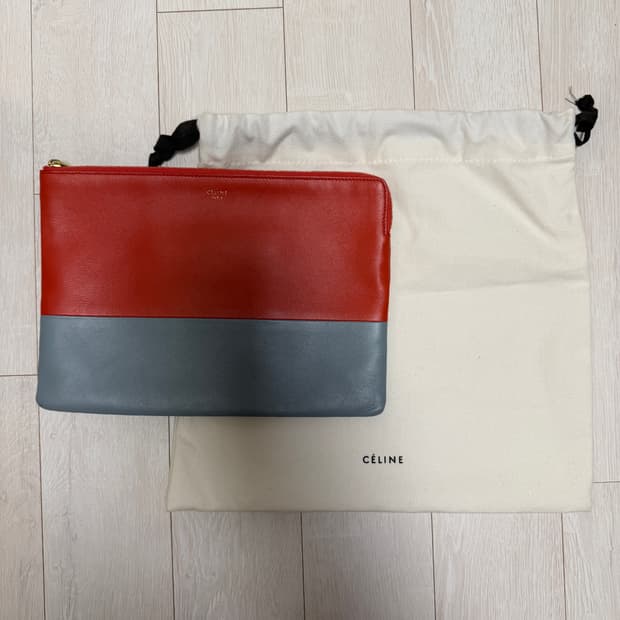 올드 셀린느 투톤 클러치