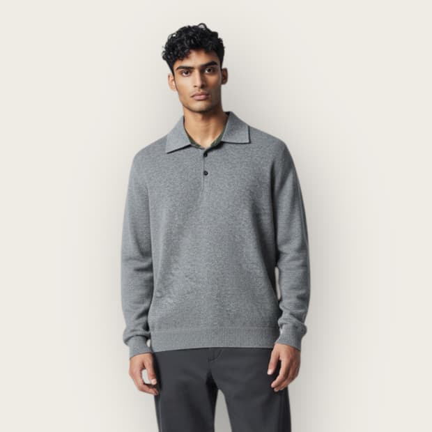 50/ 에르메네질도 제냐 캐시미어 블랜딩 니트