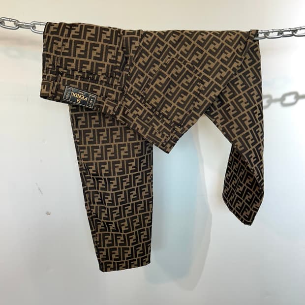 FENDI 펜디 90‘s FF 자카드 팬츠