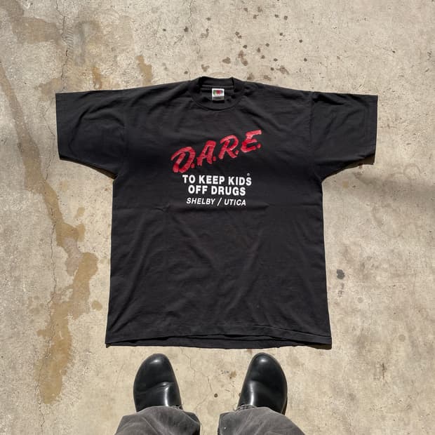 90s D.A.R.E. Single Stitch 50/50 T-shirt
