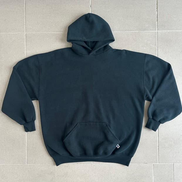90s 빈티지 러셀 후드 XXL USA