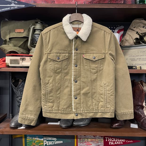 리바이스 프리미엄 타입2 쉐르파 데님 트러커 자켓