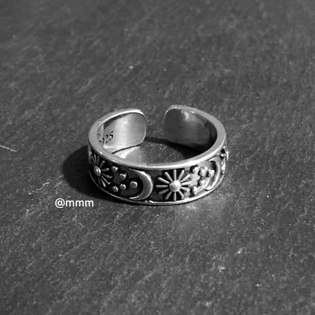 (Unisex)🌛🌞빈티지 반지 오픈링