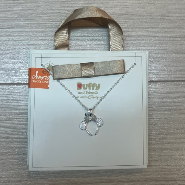 홍콩 디즈니 Duffy 미니마우스 목걸이