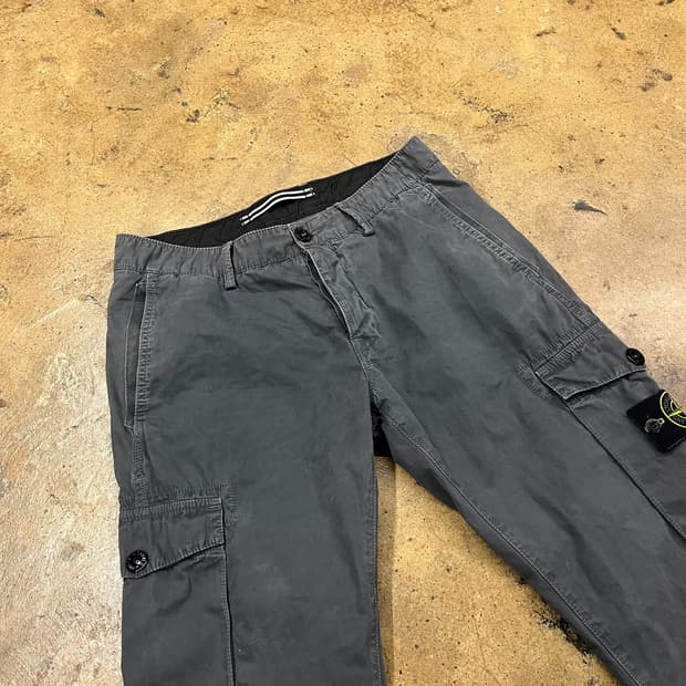[정품/30] 스톤아일랜드 와펜 카고 팬츠 b17