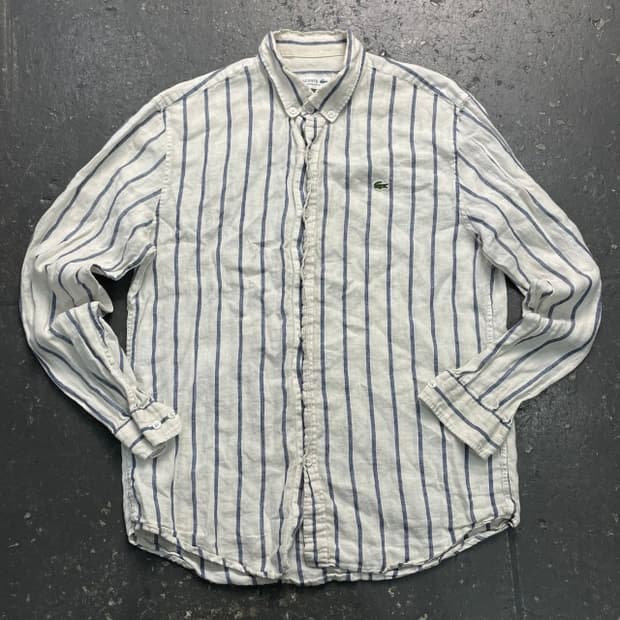 95 라코스테 린넨 셔츠