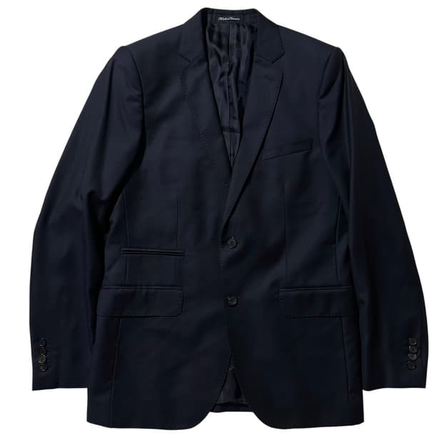 까르띠에 싱글 2B 블레이저 자켓 네이비