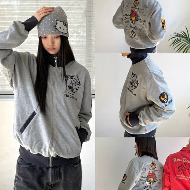 Ted Company 스웻 집업