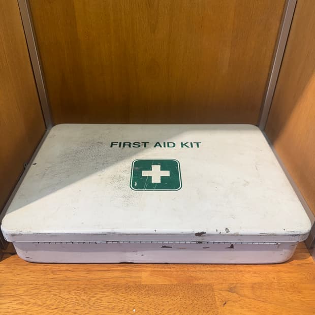 Vintage Industrial First Aid Kit