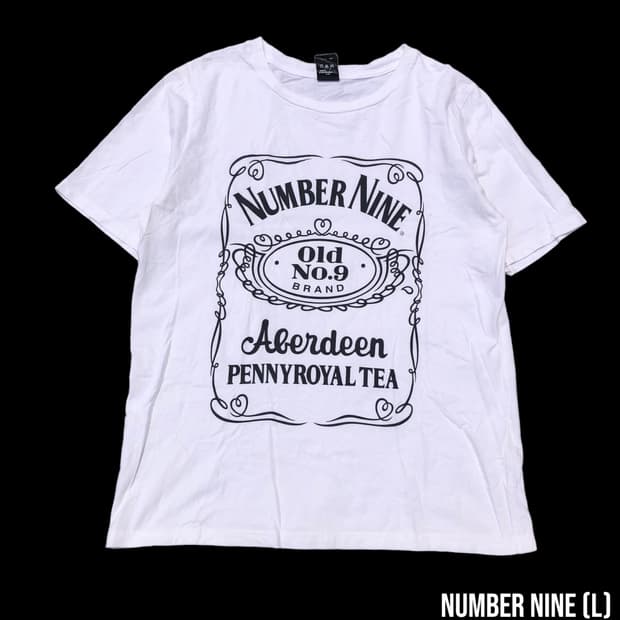 [L] 넘버나인 잭다니엘 패러디 반팔티셔츠