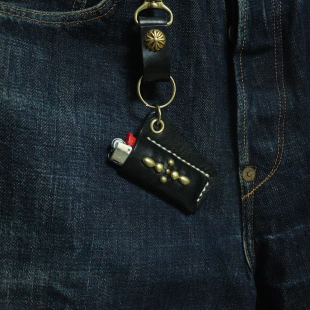 Handmade vintage lighter case