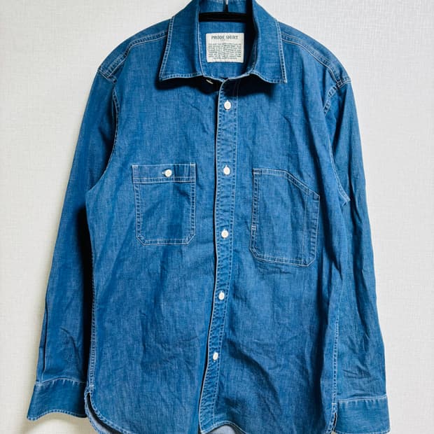 PRODE SHIRT 프로드셔츠 데님 셔츠