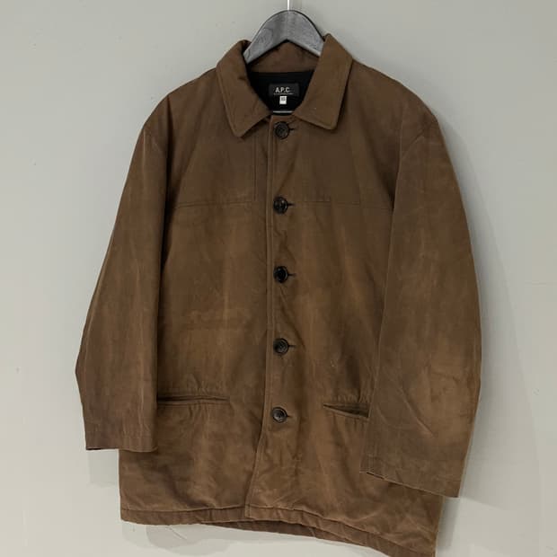 A.P.C. 왁스코튼 워크 자켓