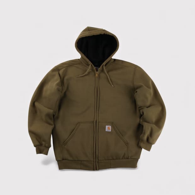 [S] 칼하트 써멀 후드집업 (카키색)