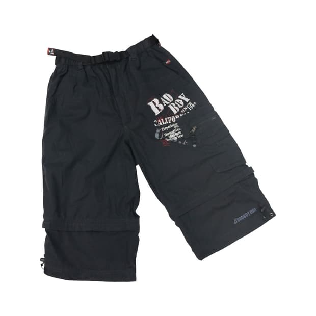 배드보이 빈티지 그래픽 카고 7부 팬츠
