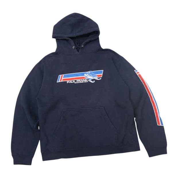  폴프랭크 빈티지 스노우모빌 팀 사이드 라인 후드 (L)
