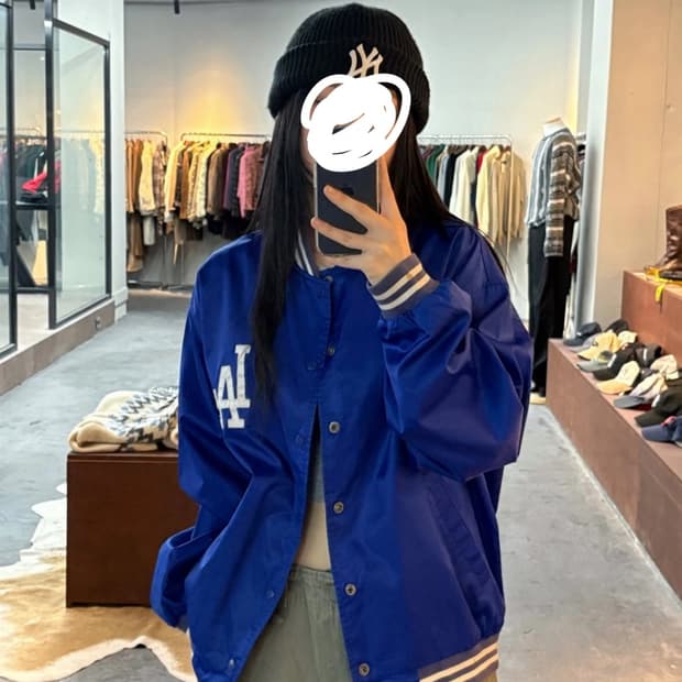 MLB 엘에이 다져스 올드스쿨 바시티 자켓