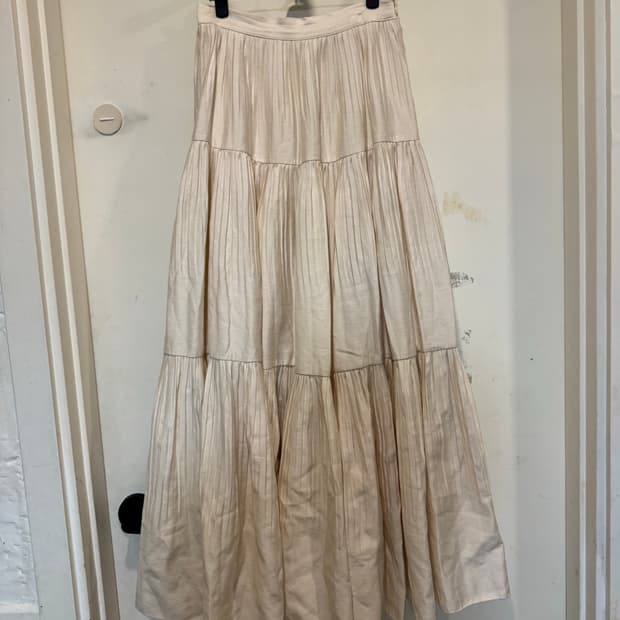 칙스라벨 캉캉 스커트