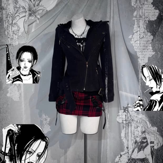 스윙잉서울쿨키즈 나나깔 고스트오브할렘 쥬시꾸뛰르 딱붙 펑크 코디세트