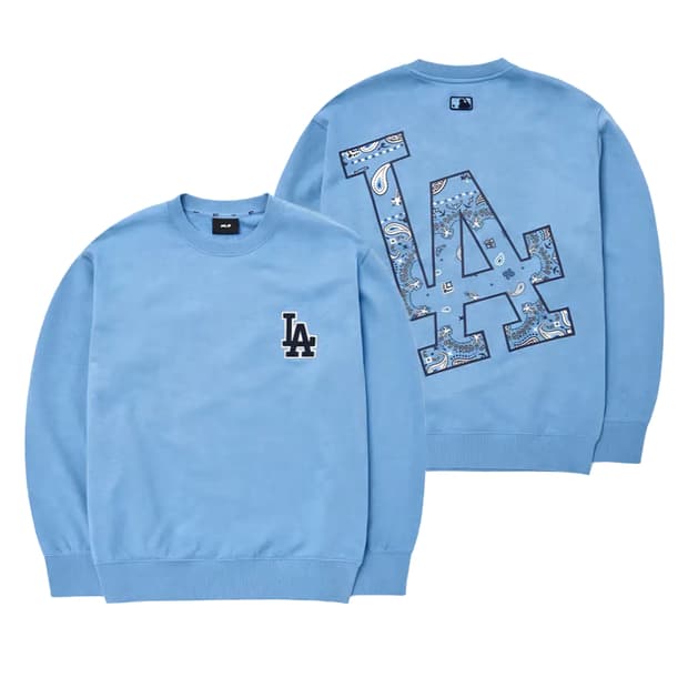 MLB LA 다저스 헤비웨이트 오버핏 맨투맨 100~105