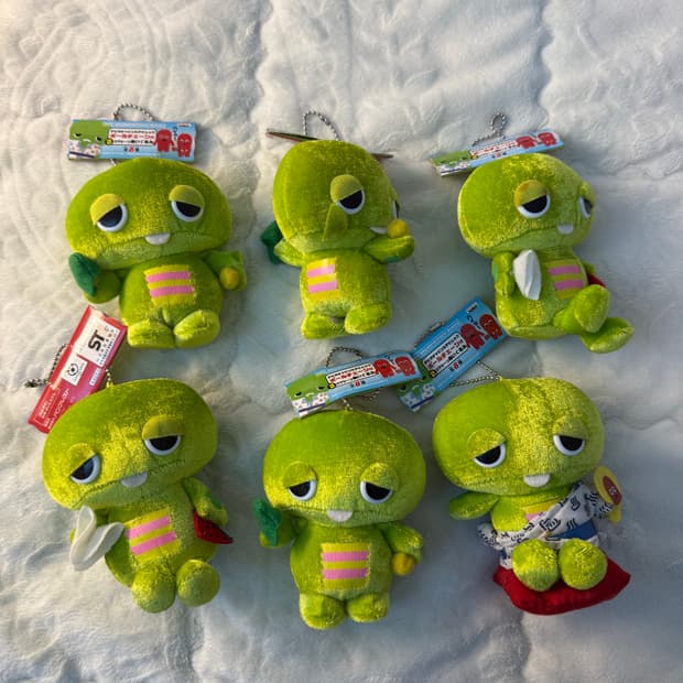 가챠핀 무크 고전 인형 키링 