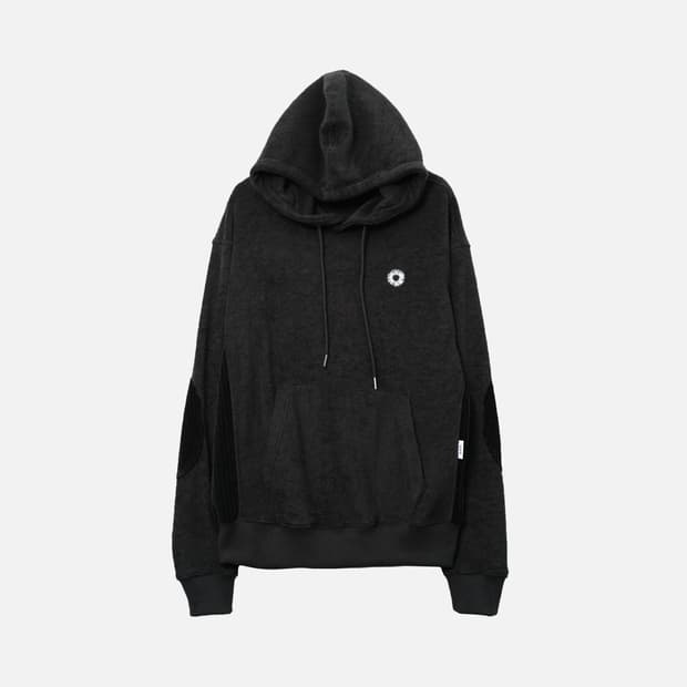 999휴머니티 테리 후디 블랙