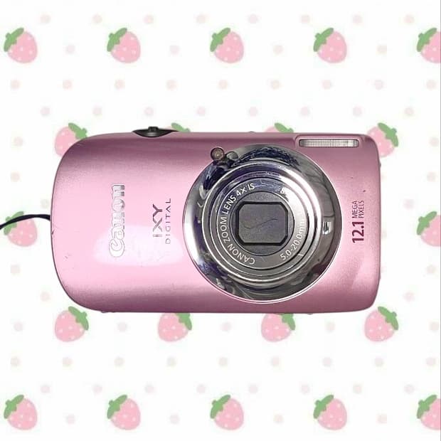 빈티지 디카 캐논 익시 510IS 핑크