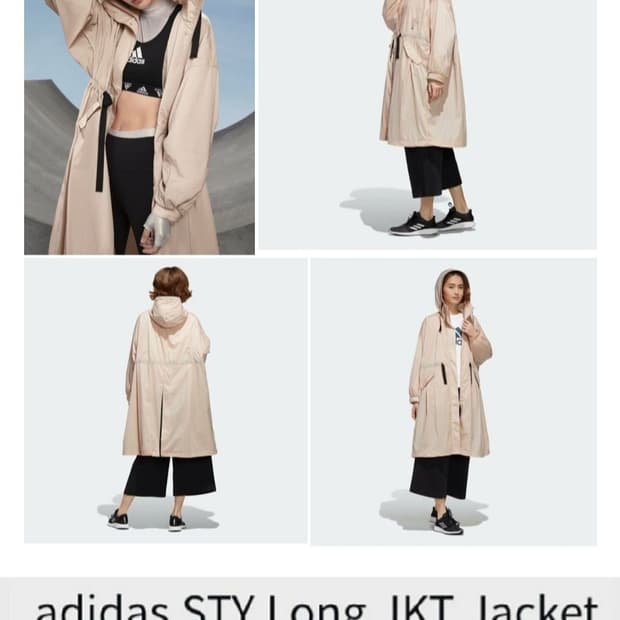 66~88.아디다스 워더루프 후드 롱점퍼 