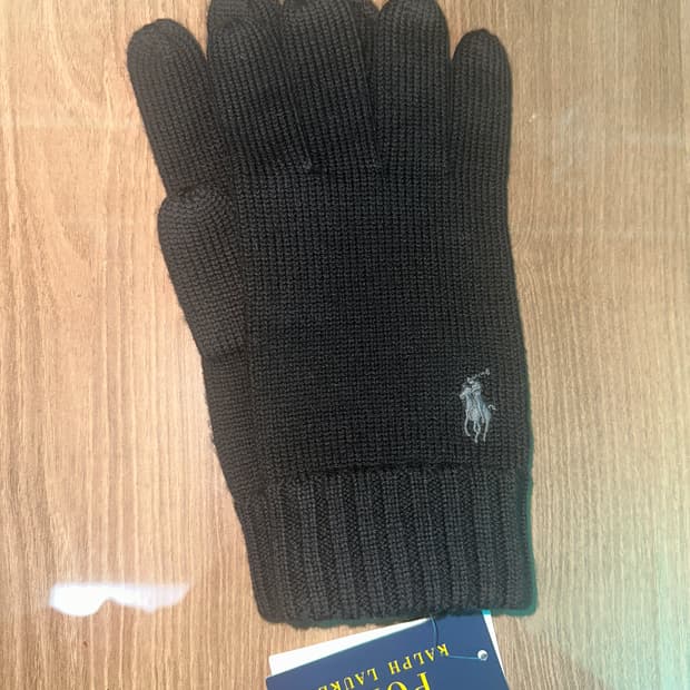 폴로 울장갑 100%