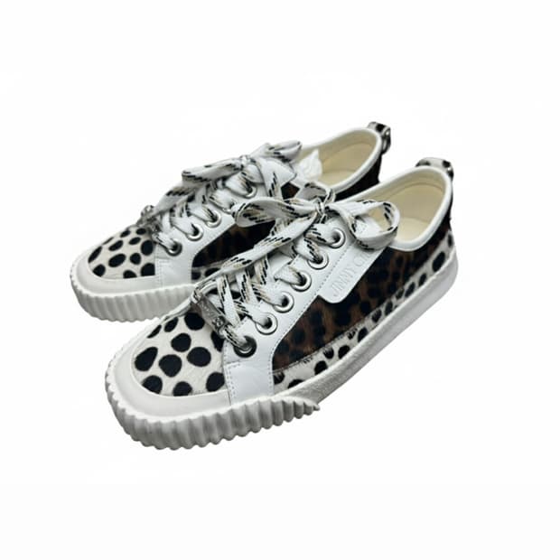 Jimmy Choo leopard pattern sneakers