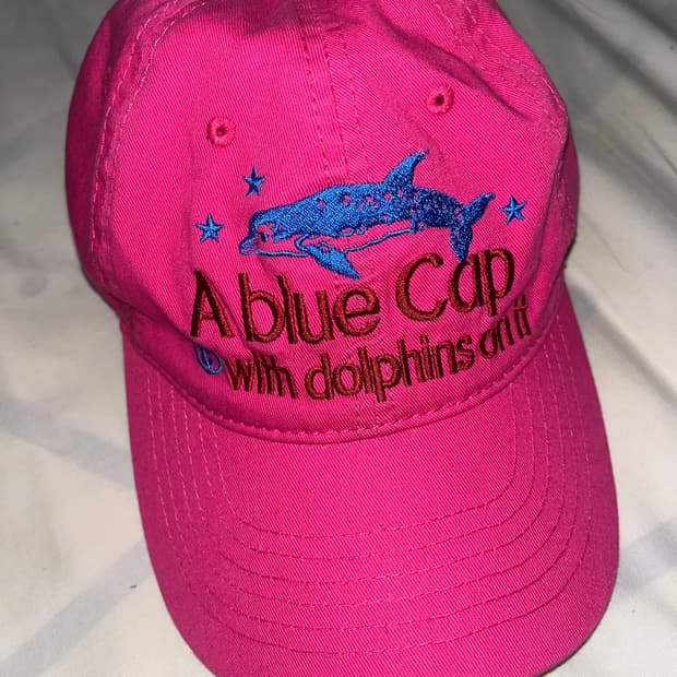 Teket 돌고래 핑크 모자