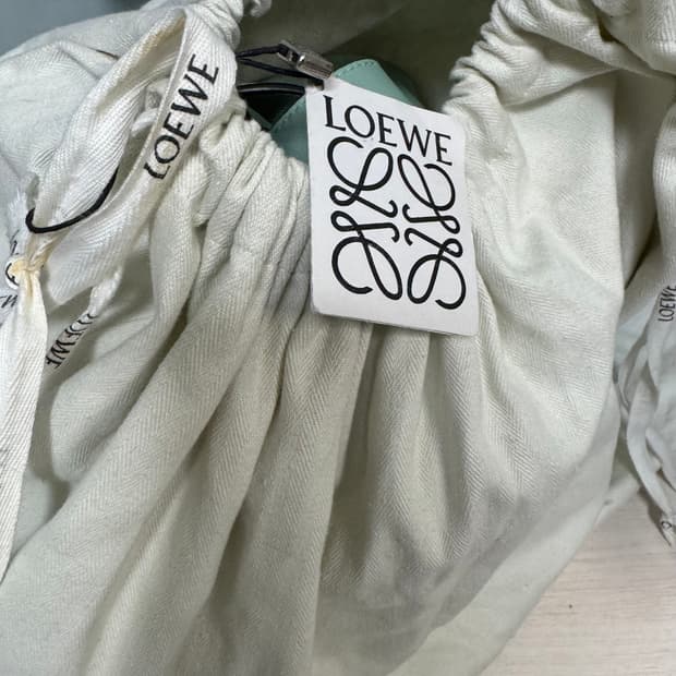 로에베 해먹백 라지 사이즈 민트(씨그린워터)