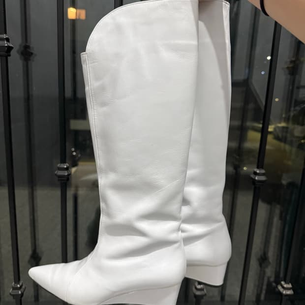 three to eighty 화이트 부츠