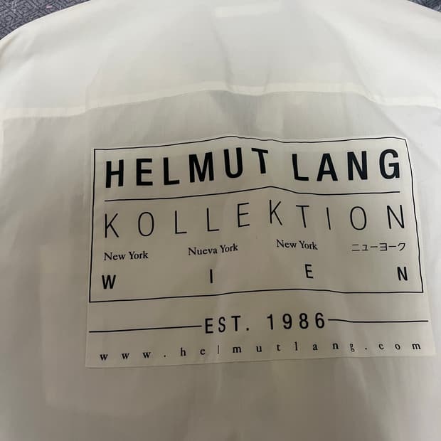 헬무트랭 셔츠