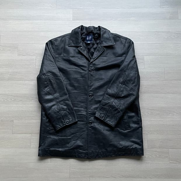 90s 올드갭 레더 카코트 gap carcoat