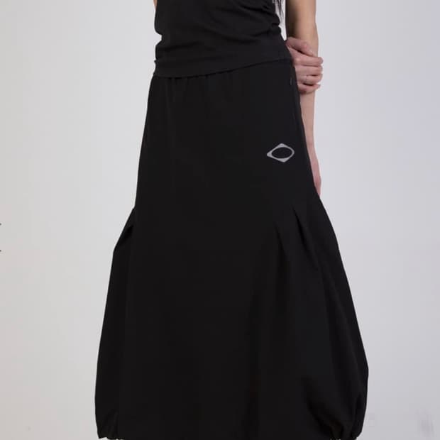 미스치프 드로스트링 벌룬 스커트