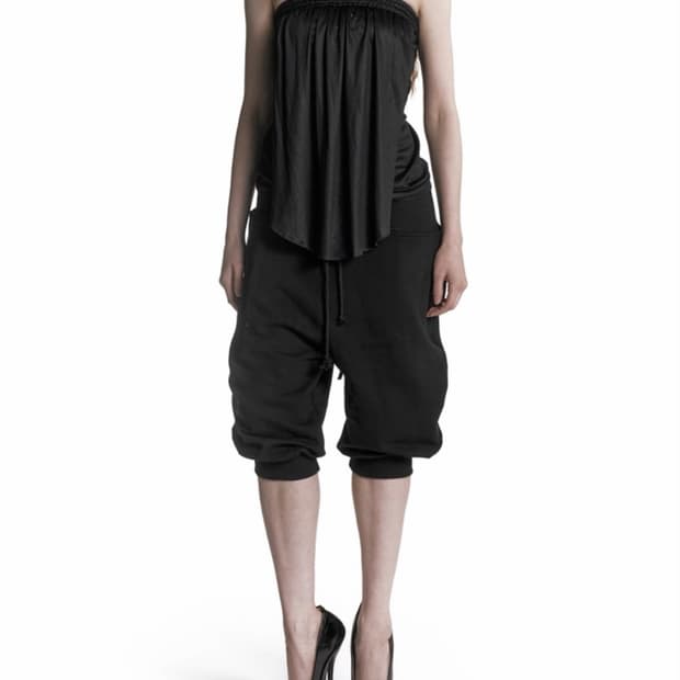 604 service 카프리 팬츠 lace-up capri sweats
