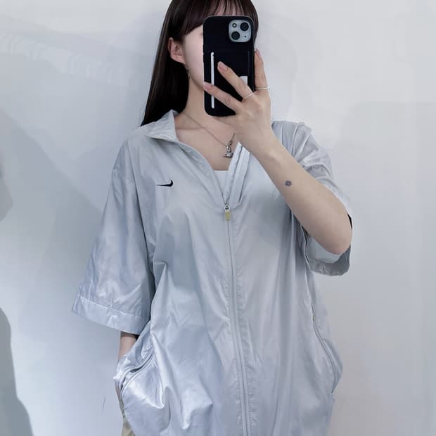 나이키 골프 반팔 투웨이 집업