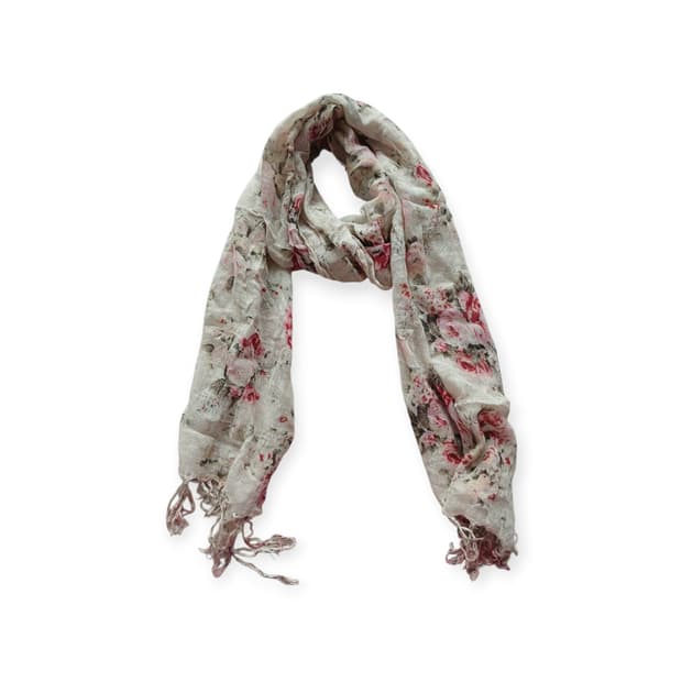 모리걸 L'est rose 장미 스카프