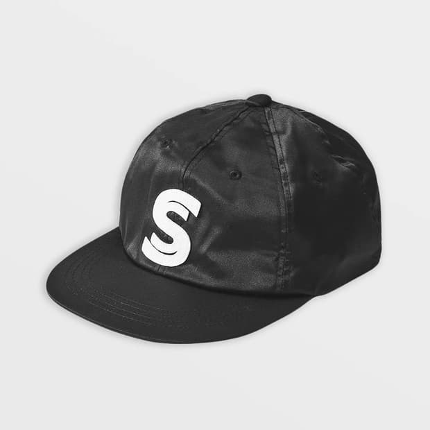 사파리스팟_ Emblem Patch Satin Cap (Black)