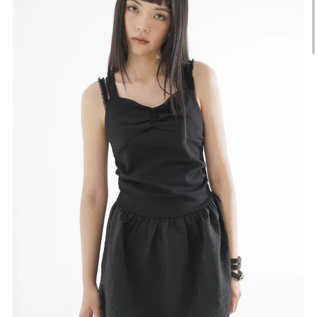 wsc archive Shell line 3-way dress 001