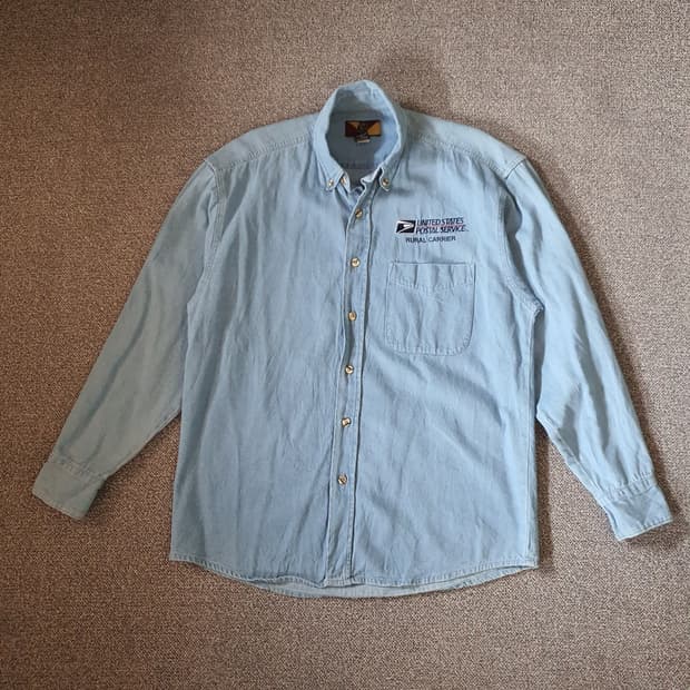 미국 수입 데님 셔츠 no.67