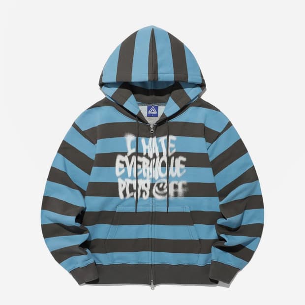 이스트쿤스트 후드집업 블루