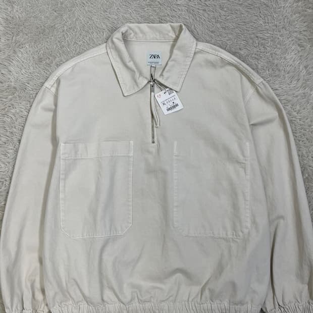 자라 반집업 티셔츠/#3034