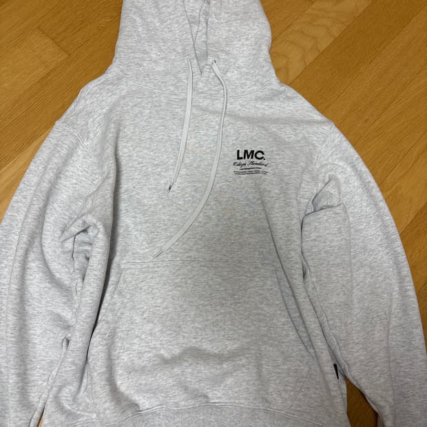LMC 플라잉 캣 후드 라이트 헤더 그레이