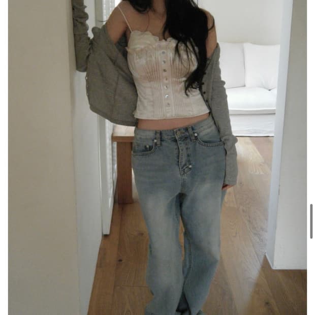 씨어 seer truly her jean_light blue 새상품