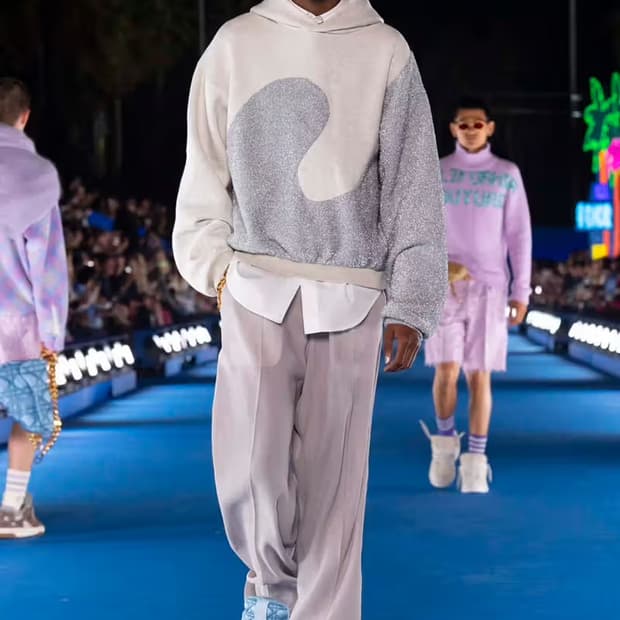 Dior x ERL 플리스 후드