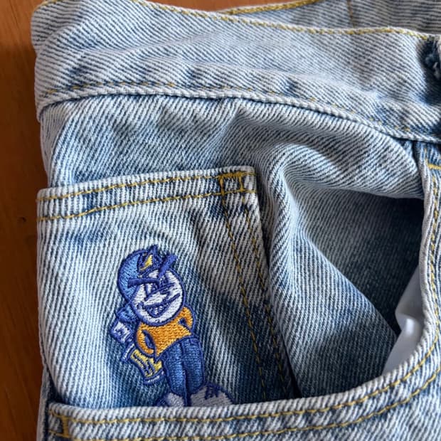 폴라스케이트 데님 93 연청