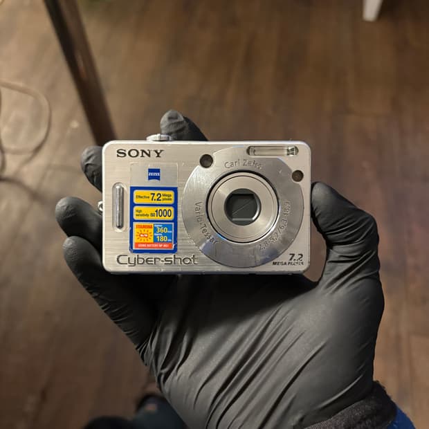 소니 사이버샷 dsc w70 디지털카메라